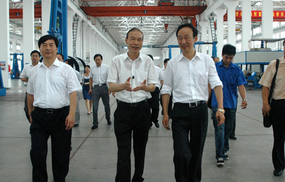 常州市委书记范燕青一行来米乐n6平台调研