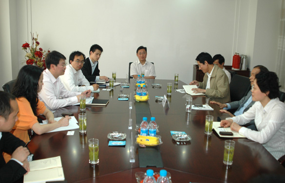 中国银行总行领导来米乐n6平台调研