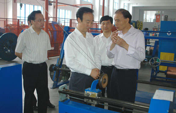 常州市委书记范燕青一行来米乐n6平台视察