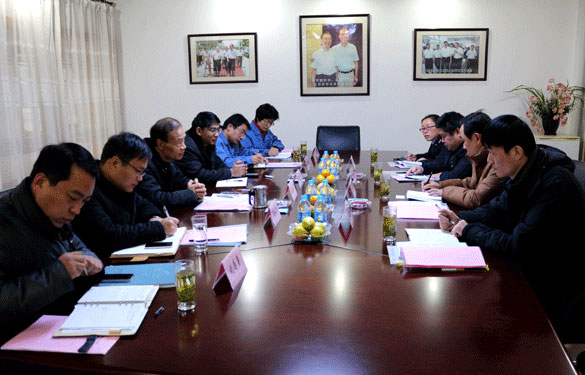 常州市检验检疫局副局长岳小平来上上集团调研